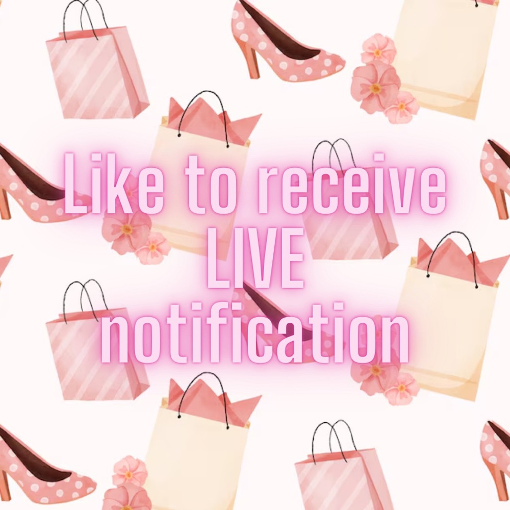 🛍️🛒LIVE NOTIFICATION👠🛍️